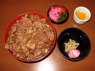 牛丼(鳥駒)