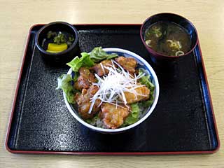 唐揚げ丼(レストランやなぎ)