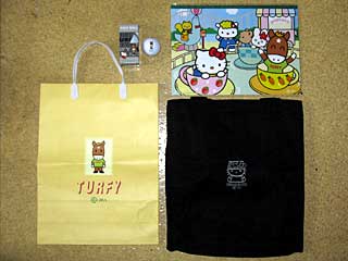 ターフィー&キティコラボグッズ