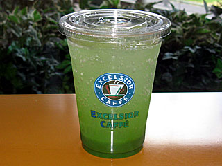 抹茶ソーダ(エクセルシオールカフェ)