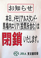 4回阪神8日目代替競馬