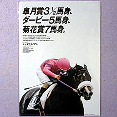 来場ポイントキャンペーン | ラッキー賞5等 | ナリタブライアンクリアファイル