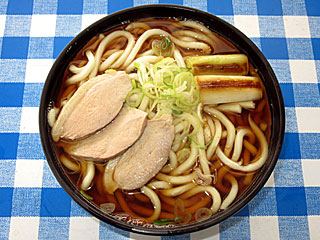 鴨南蛮うどん(馬そば深大寺)