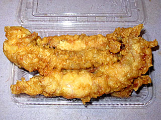 いかげそ天(馬そば深大寺)