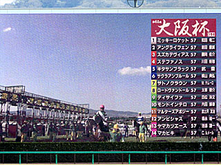 大阪杯出馬表