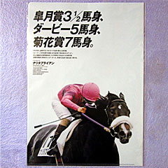 来場ポイントキャンペーン | ラッキー賞5等 | ナリタブライアンクリアファイル