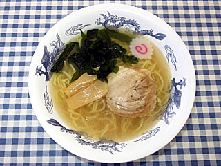 塩ラーメン(庵)