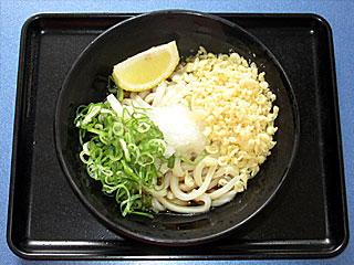 冷やしぶっかけうどん(はなまるうどん)