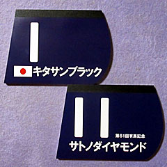 来場ポイントキャンペーン | ラッキー賞4等 | G1ゼッケンデザインメモ
