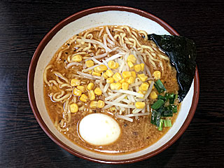 ゆで玉子みそらーめん(どみそ)