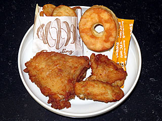 チキンセット(KFC)