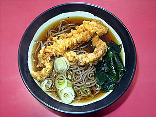 いかげそ天そば