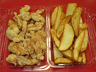 なんこつ唐揚げ&フライドポテト〔もり山〕