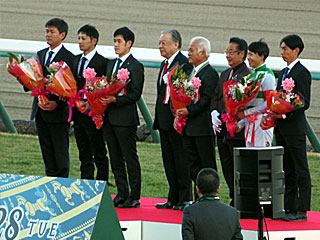 ホープフルステークス表彰式